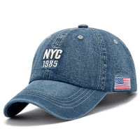 Alexis | Denim Snapback Cap